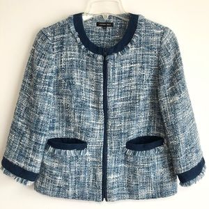 Cynthia Max Tweet Blazer Jacket